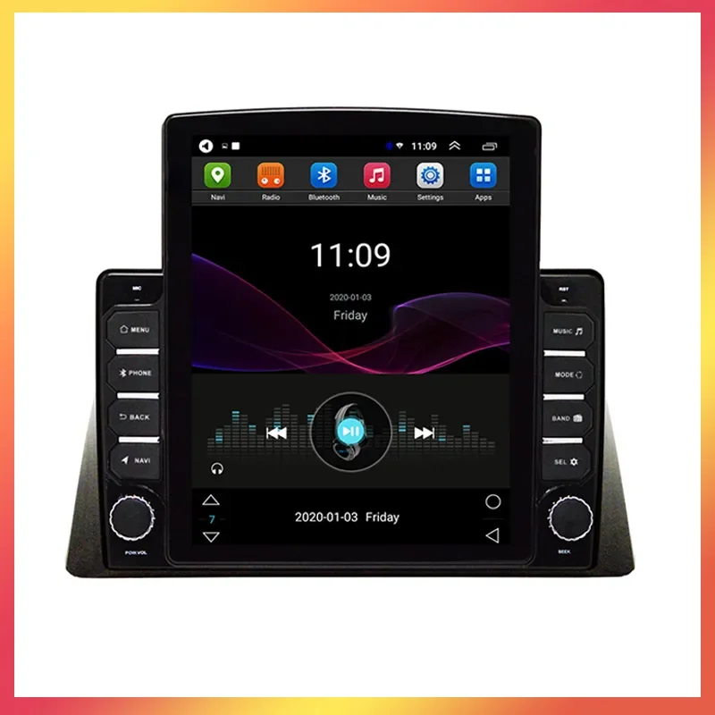 

NEW2023 9.7inch Android 9.1 Car Stereo Radio GPS Navi BT DAB OBD RAM 1G+ROM16 For Honda Accord 2008-12