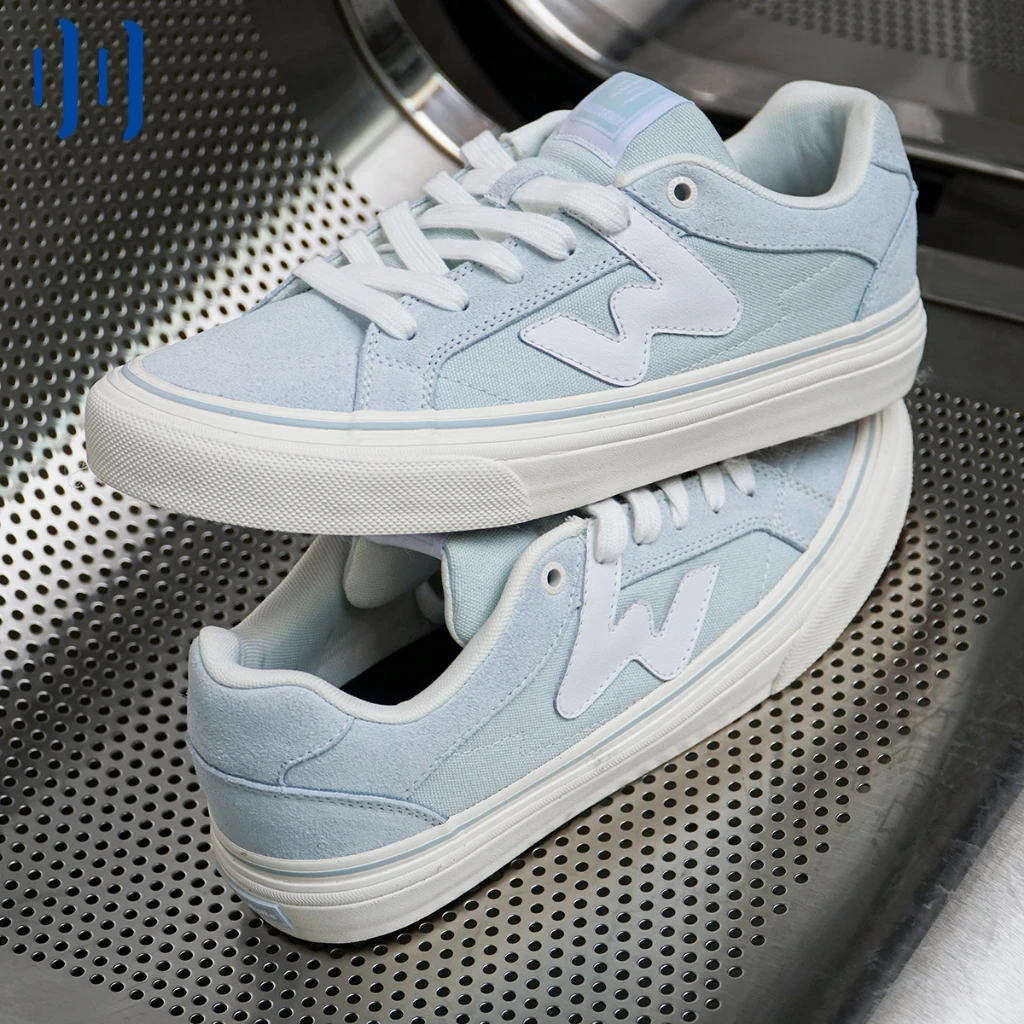 Фото Кеды Ollieskate Ice Glacier Blue Salt Gray: Низкие повседневные кроссовки унисекс для девочек, идеальные для лета №5