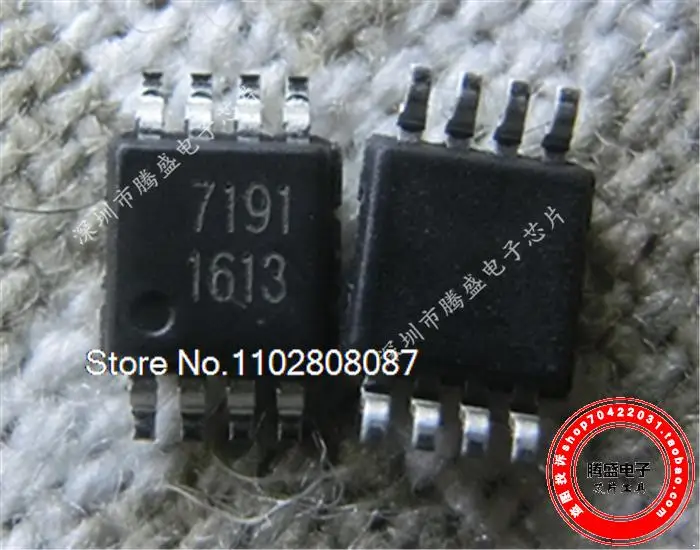 

10PCS/LOT TCS7191-H 7191 MSOP-8 IC