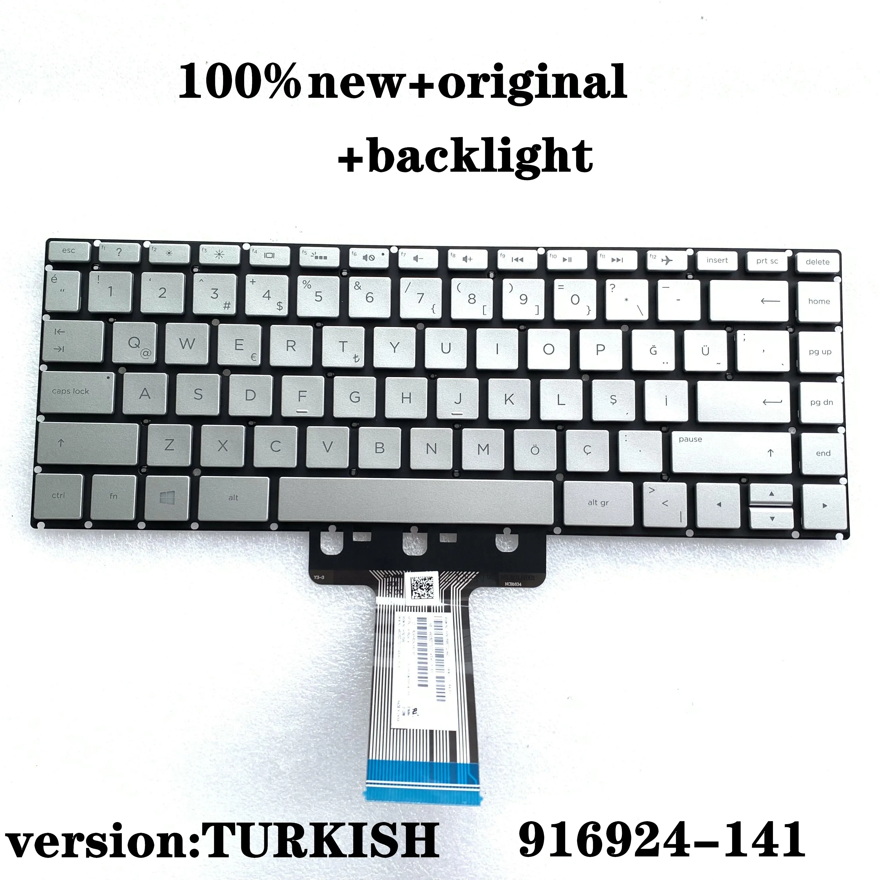 

Клавиатура с подсветкой для HP Pavilion X360 14-BA 14T-BA 14M-BA 14-BS 14-BW 14-BF 14G-BR 240 G6 245 G6 246 G6 916924-141