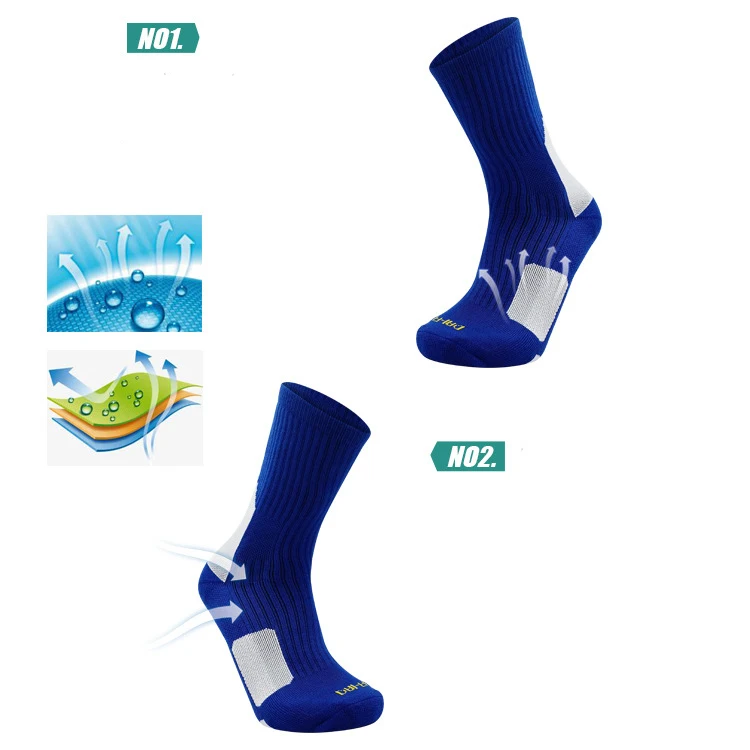 Basketball socks thickening mothproof friction sack soccer climbing fishing running breathable absorbent men women sports socks