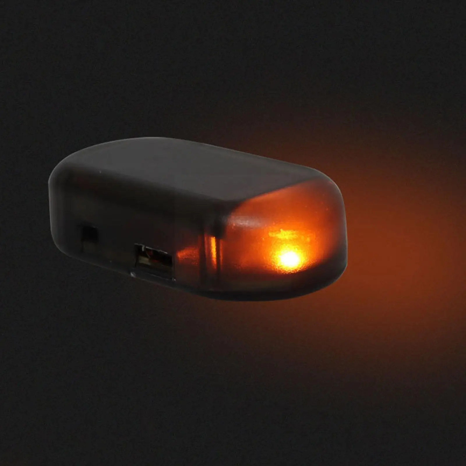 

Фальшивая Автомобильная Лампа безопасности на солнечной батарее, муляж осмотра, имитация предупреждающего сигнала, противоугонная Беспро...