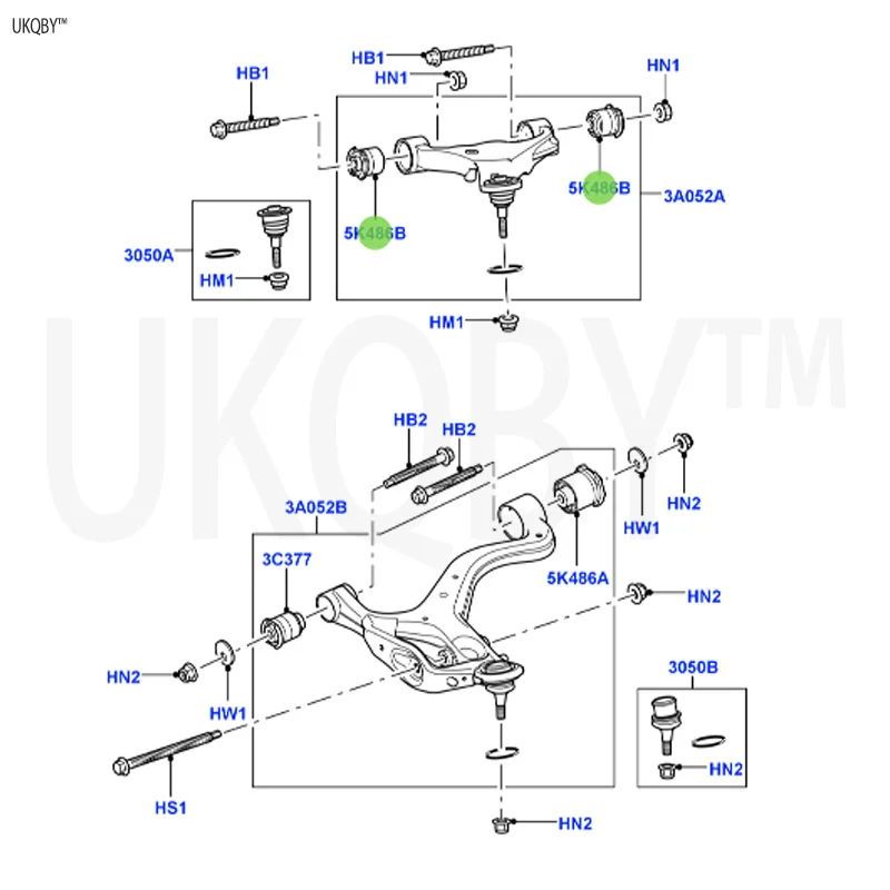 The fourth generation La nd Ro ve r D is co ry 2010 RBX500301 liner