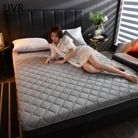uvr 5cm winter flannels mattress comfortable cushion help sleep collapsible mattresses for bed bedroom student dormitory