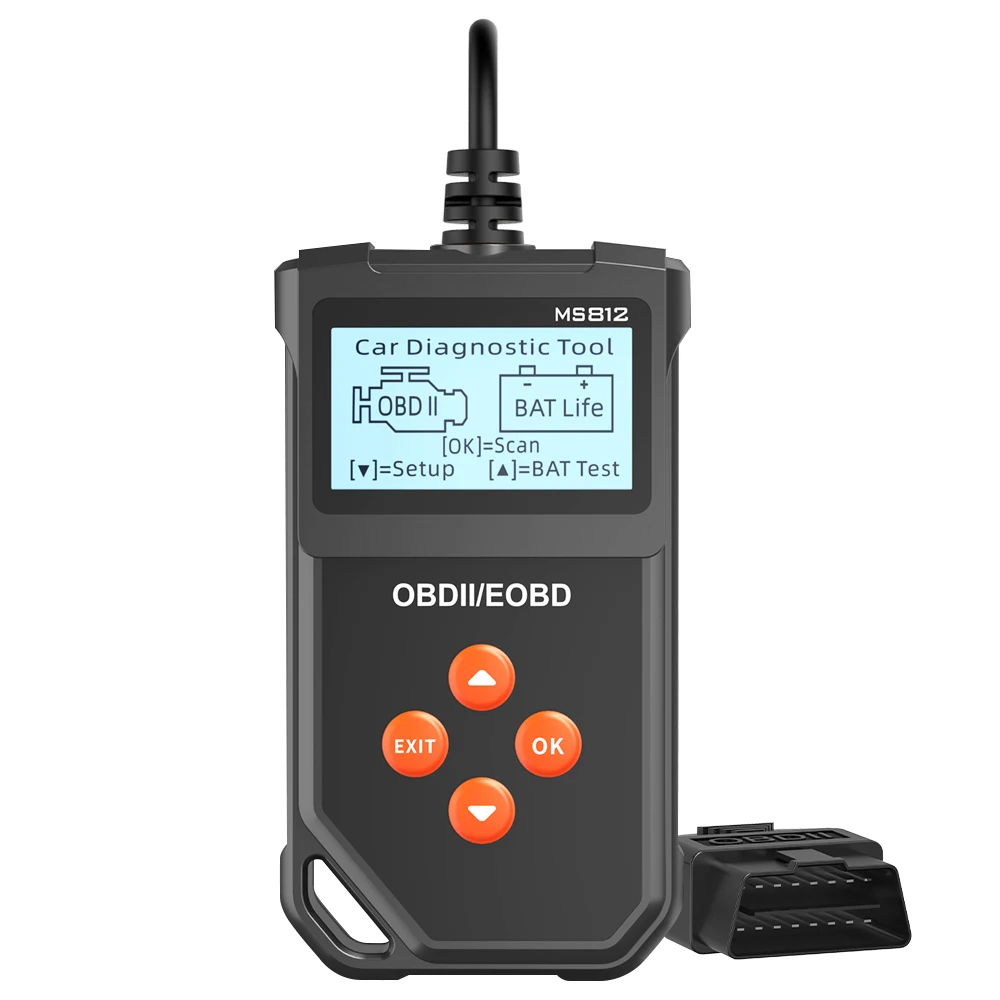 

OBD2 Автоматический Считыватель Кодов, Диагностический Инструмент, Тестер Батареи, Диагностика Двигателя