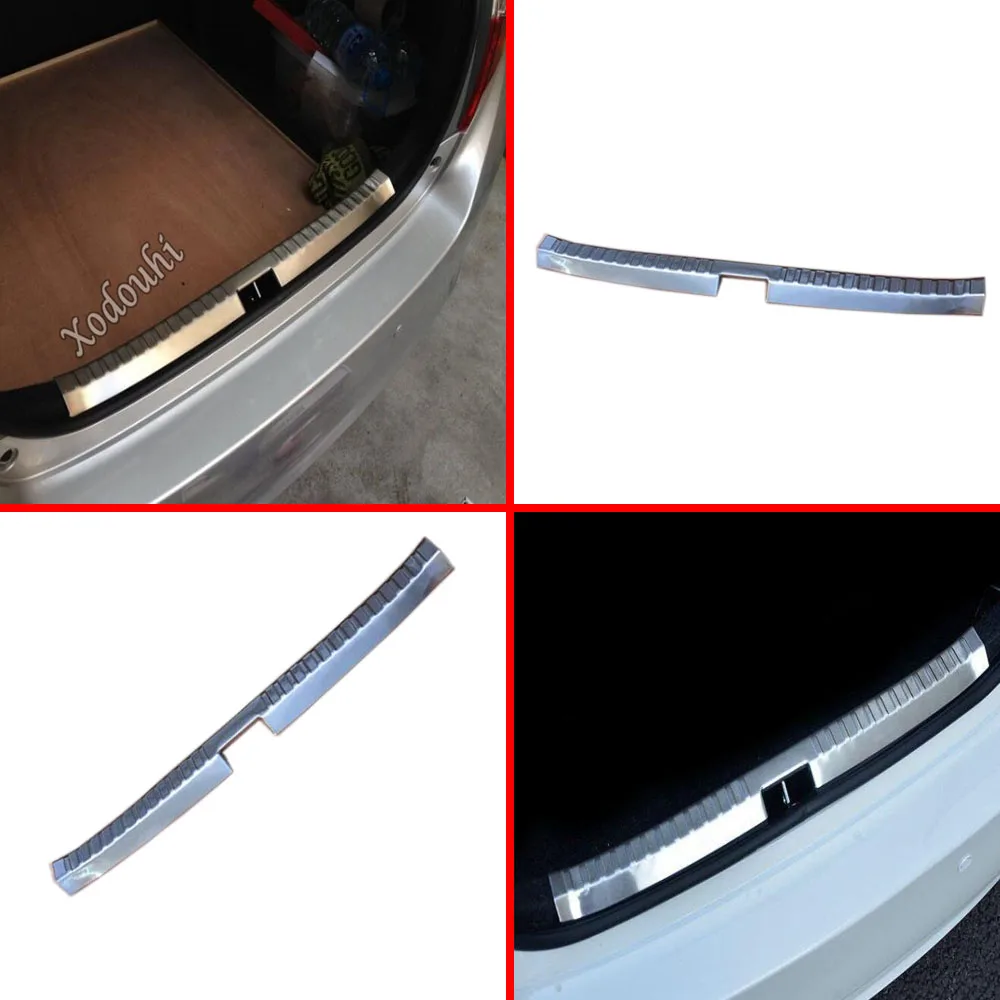 

Car Inner Internal Rear Bumper Trim Inner Scuff Sill Trunk Plate Pedal Threshold 1pcs For Toyota Vios/Yaris Sedan 2014 2015 2016