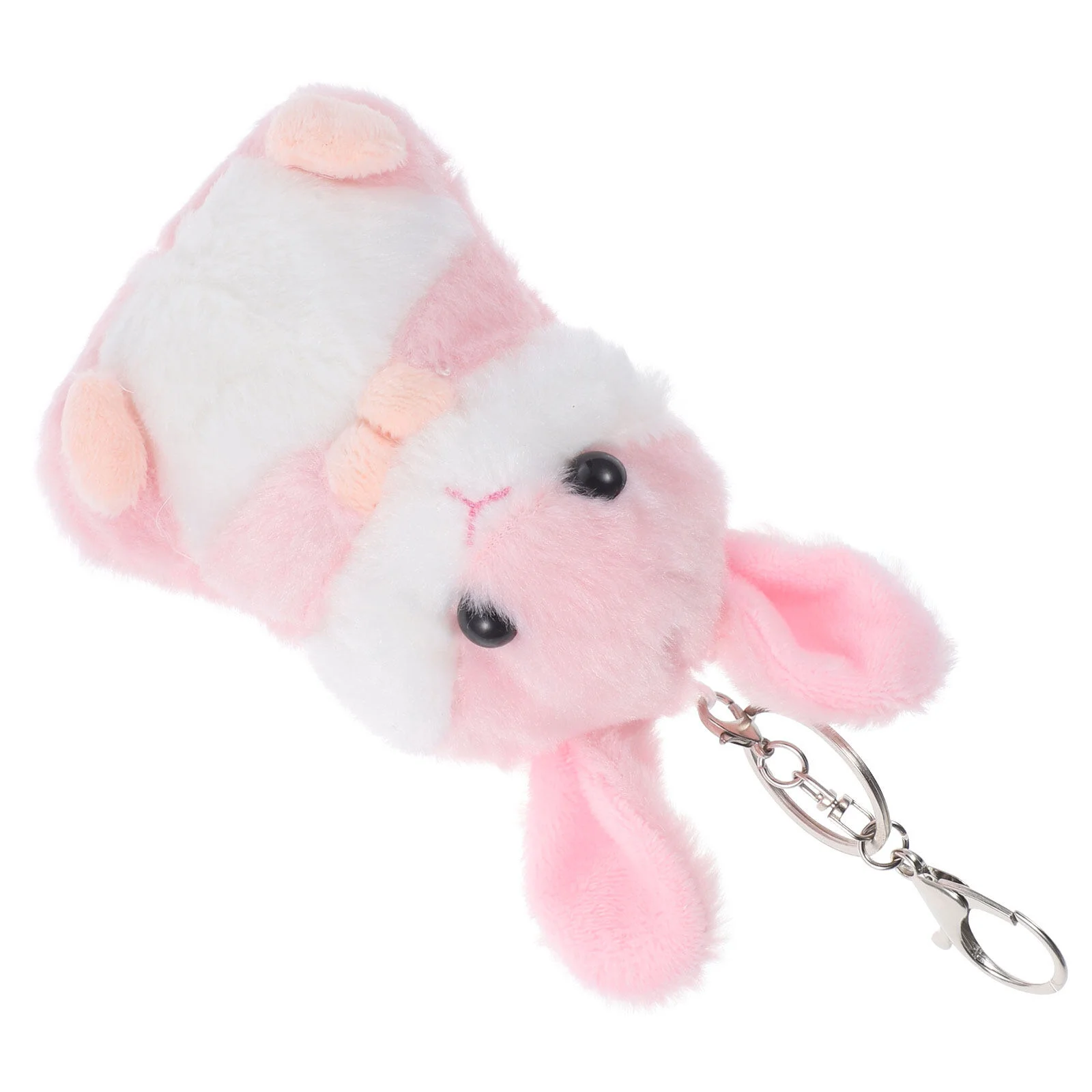 Cartoon Key Ring Plush Animal Cute Keychain Accessories Keychains Backpacks Fluffy