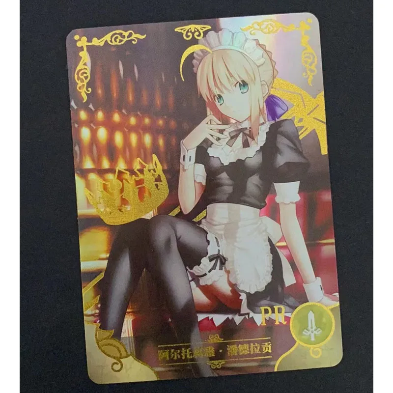 

Goddess Story Fate/stay night Altria Pendragon NS-5M04-PR-001 1PC Game Collection Cards PG-003