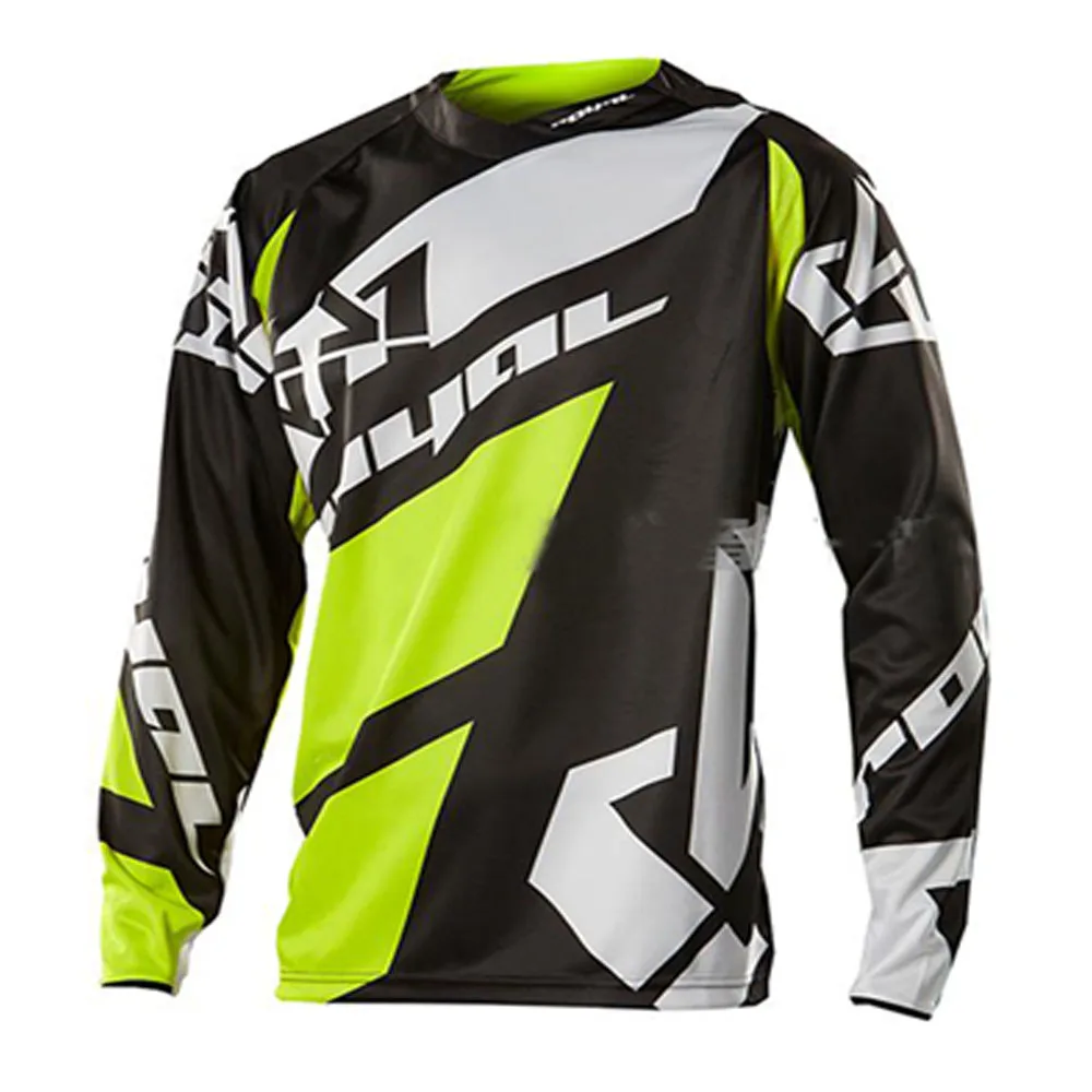 

New 2022 Black Moto GP Mountain Bike Motocross Jersey DH MTB T Shirt Clothes Yellow MotocrossRopa Ciclismo Invierno Hombre