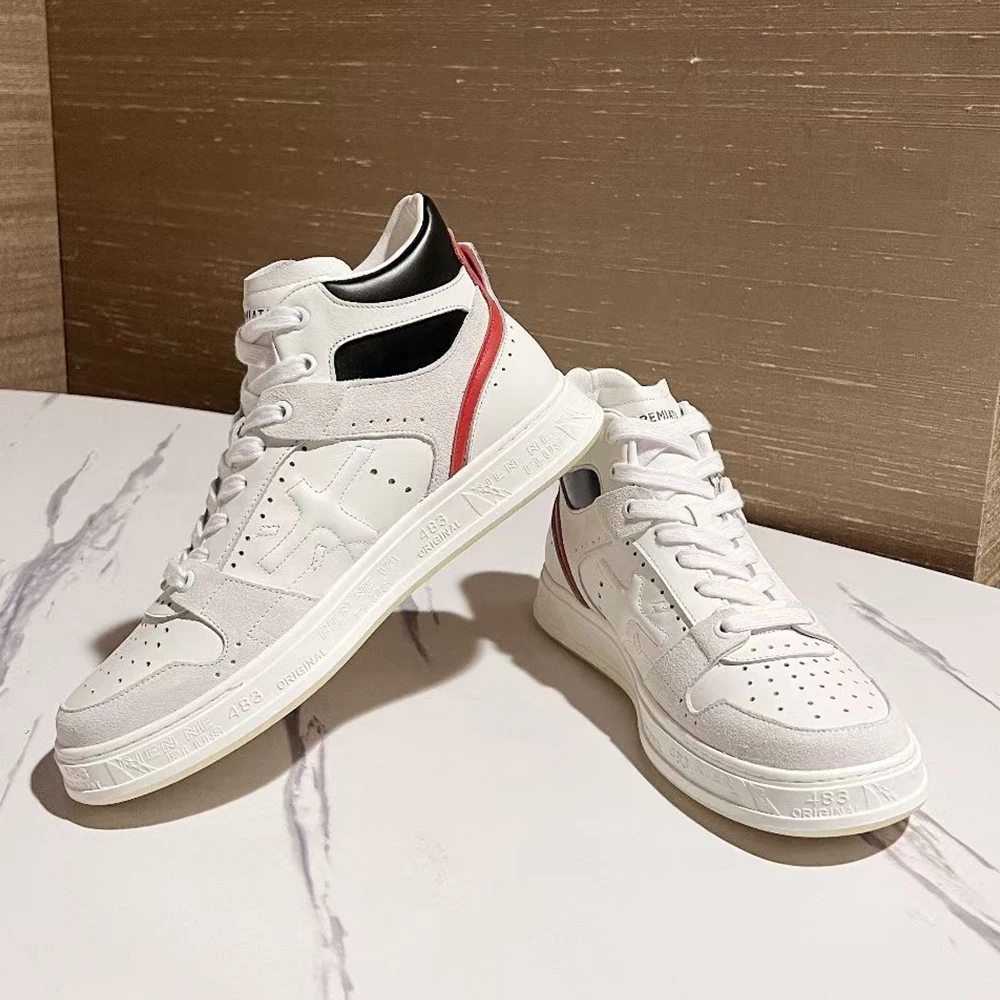 PREMIATA/мужская модная легкая роскошная замшевая повседневная обувь для скейтборда