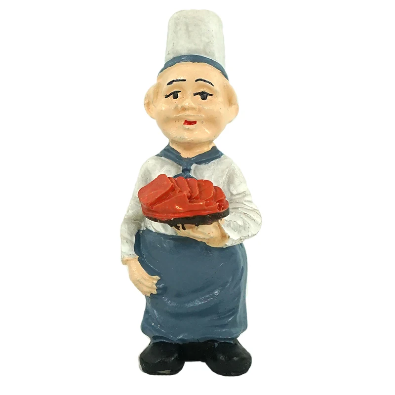 

Полимерная фигурка, настольная игра с психическим песком, пекарь/повар/Профессиональная фигурка шеф-повара