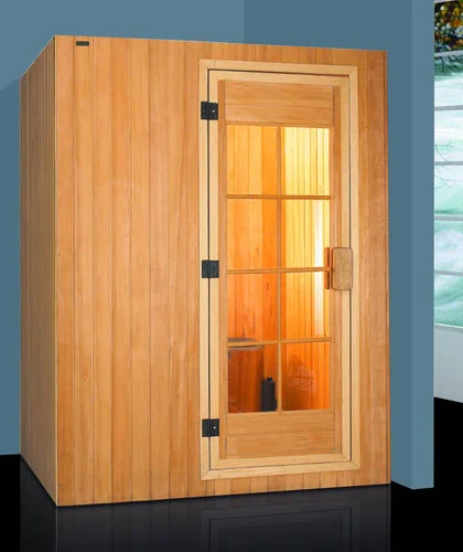 

Container houses wet steam sauna room with 8 kwsauna heater