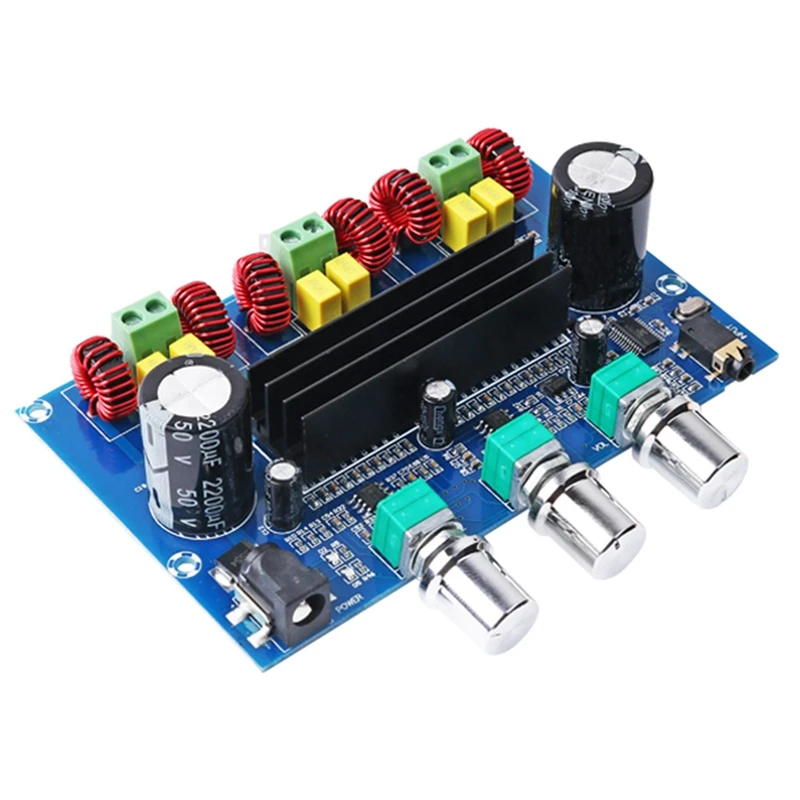 

Цифровой усилитель мощности XH-A305 TPA3116D2 Bluetooth 5,0 плата HIFI уровень 2,1 стерео 100 Вт + 50 Вт x2