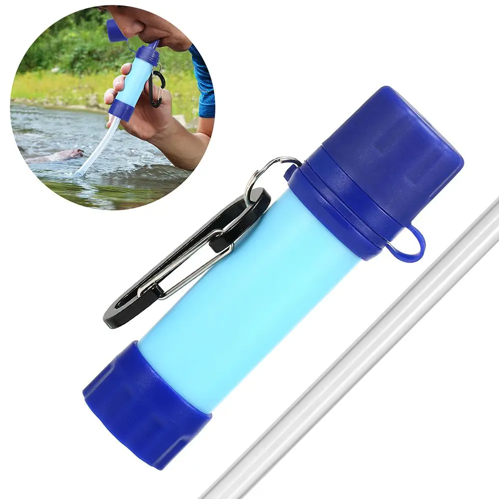 

Convenient for Camping Traveling Emergency Survival Equipment Water Filter Water Purifier Wild Drink Filtration System
