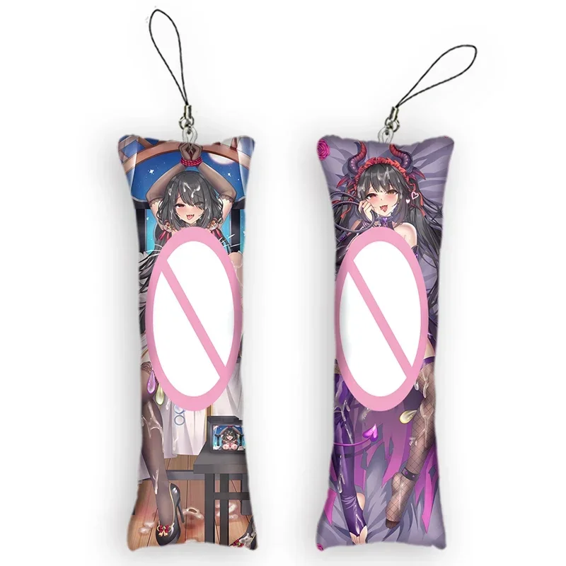 4x12cmDATE A LIVE Tokisaki Kurumi Dakimakura Мини Аниме Двусторонняя Печатная Маленькая Подушка
