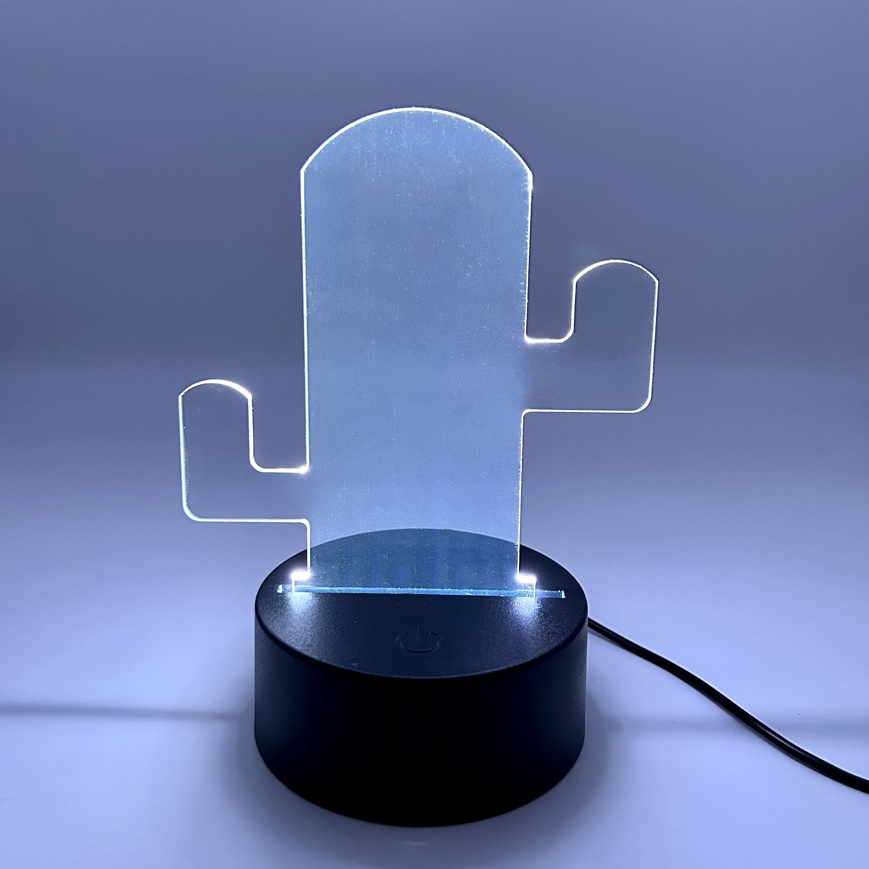 10 шт. акриловые панели в форме кактуса