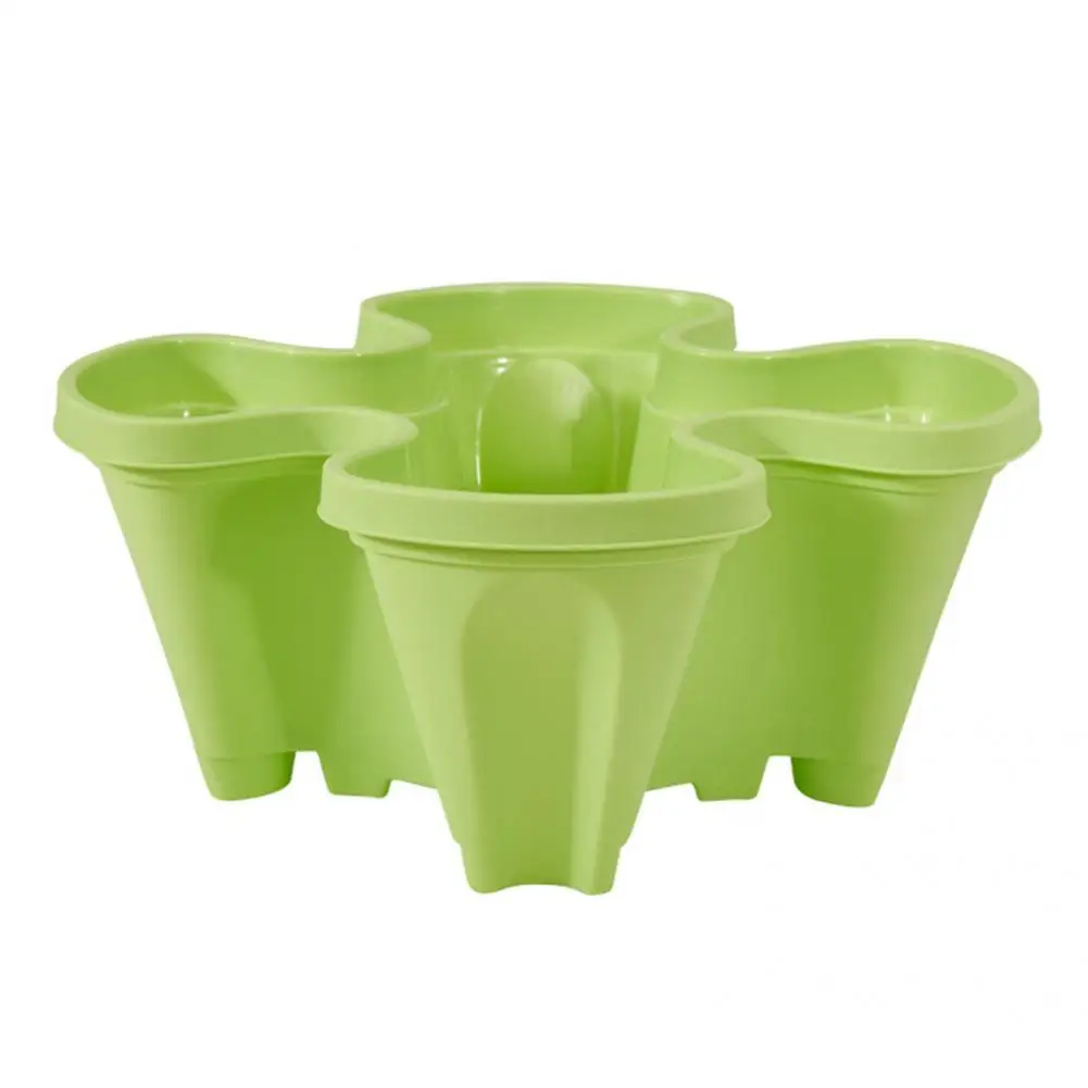 

Plant Pot Modern Planting Basket Breathable Good Load-Bearing Useful Vertical Stackable Nursery Pot