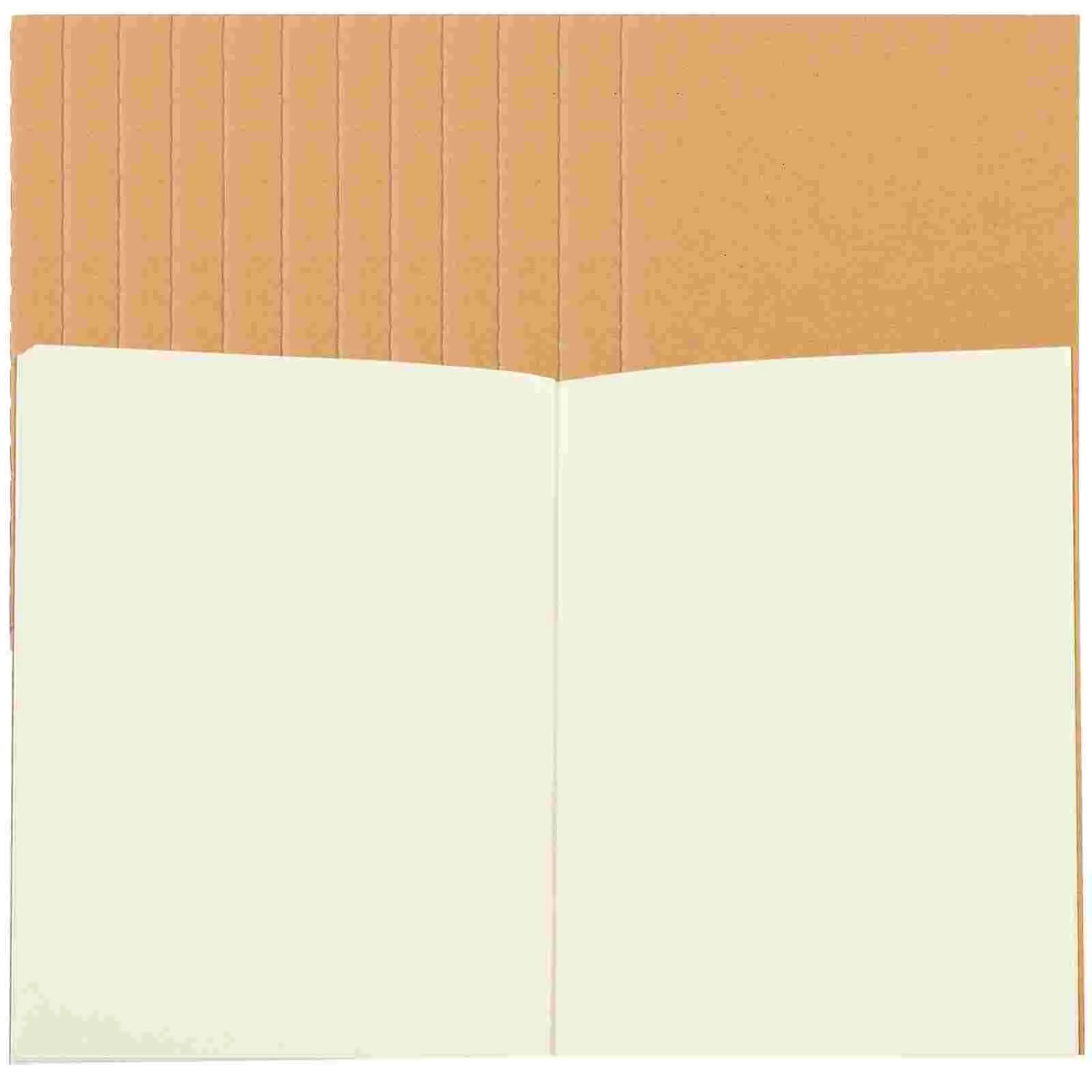 

12PCS A6 Kraft Notebooks Kraft Paper Notebooks Blank Cover Kraft Journals for Students Home Office Supplies （ 140X100MM ）