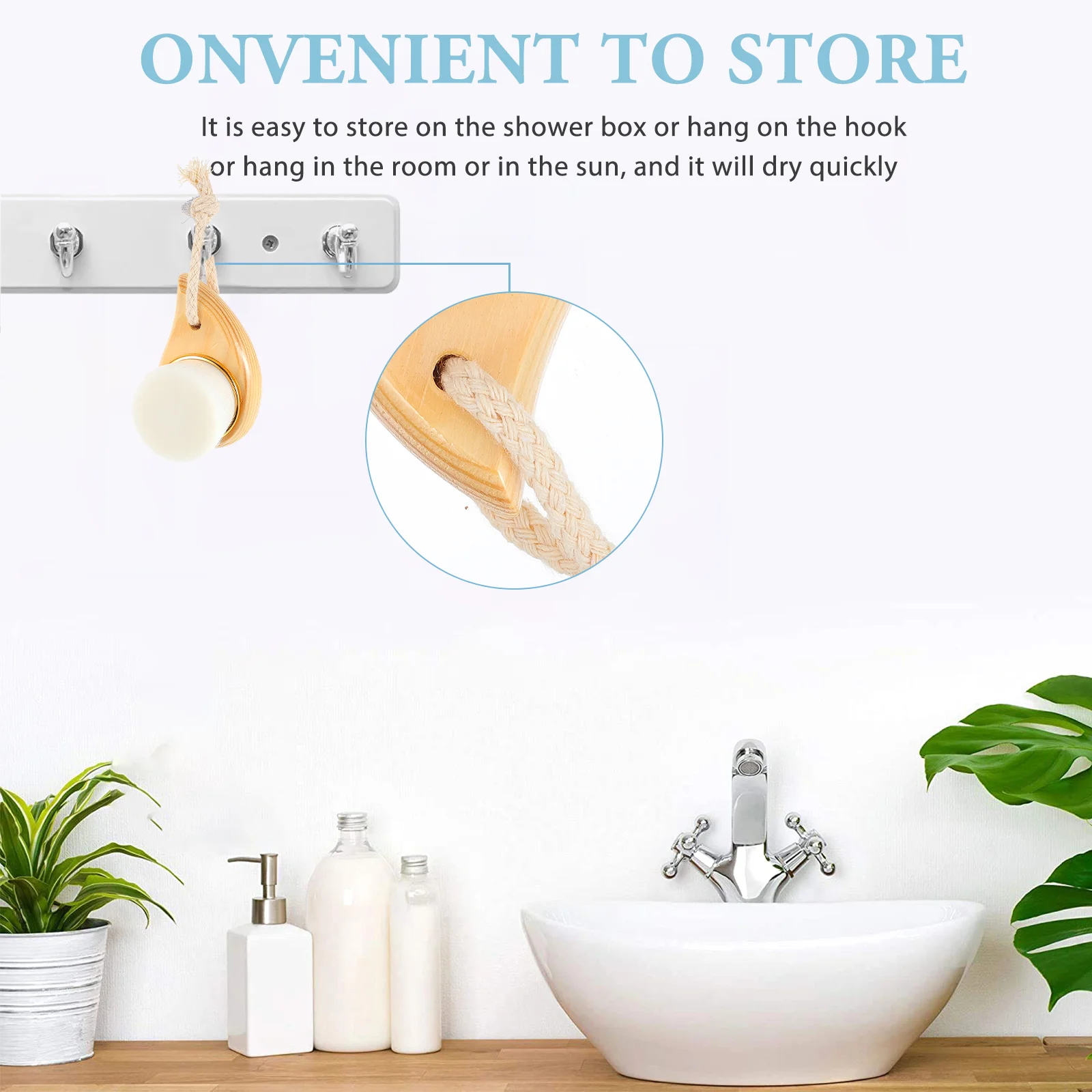 Деревянный массажер для лица удаления макияжа