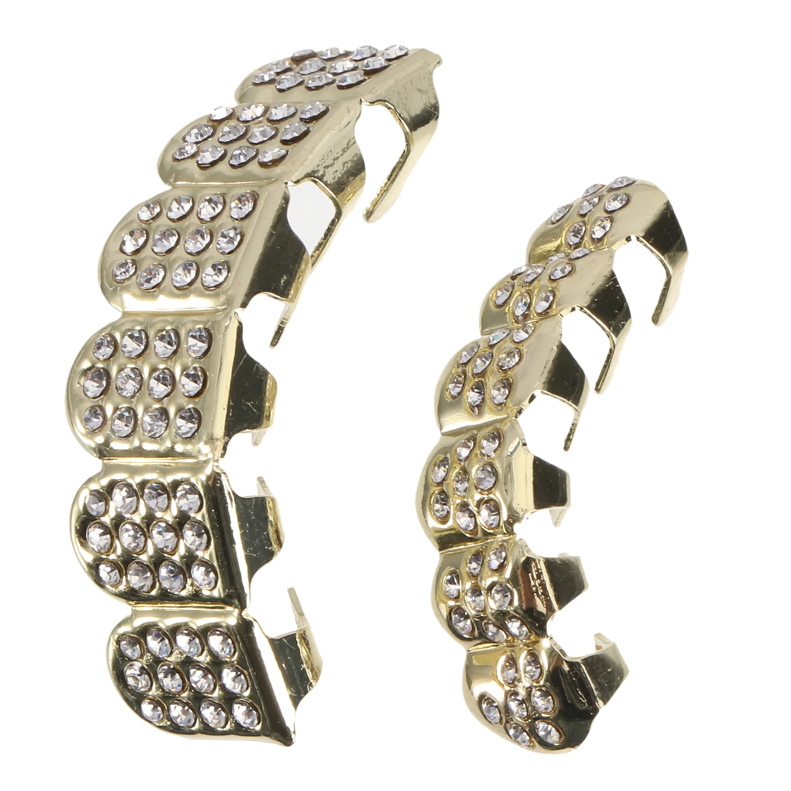 

Teeth Grills Mouth Grill Hop Hip Caps Rhinestone Bottom Diamond Cap Brace Gold Slug Temporary Body Fangs False Bling Supplies
