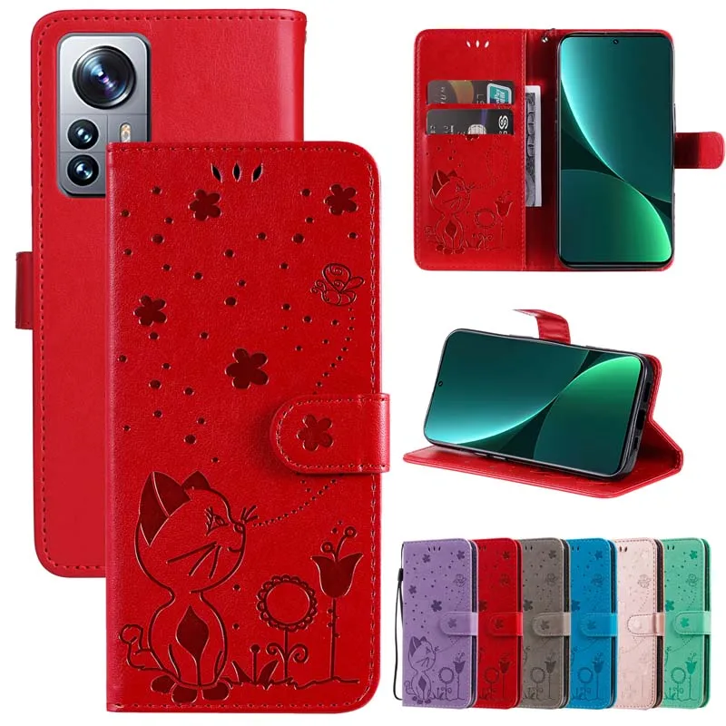 

Кожаный чехол-книжка для Xiaomi Mi 12 Pro 12S 12X Mi12 12Pro