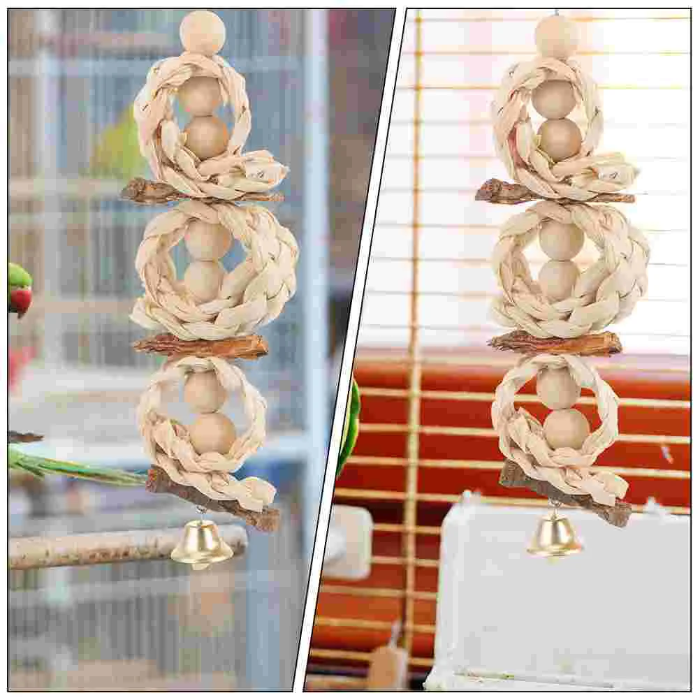 3 шт. жевательная игрушка для попугая износостойкие птичьи попугаи обучающие