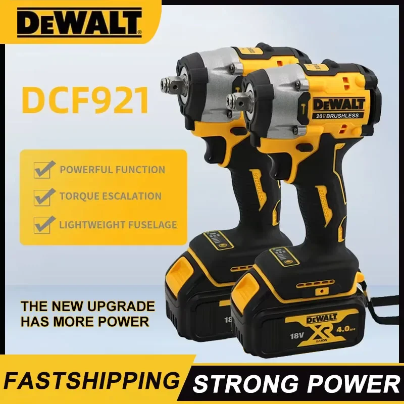 DEWALT DCF921 ATOMIC 20 В MAX Аккумуляторный ключ ударный 1/2 дюйма Ключ для зарядки с
