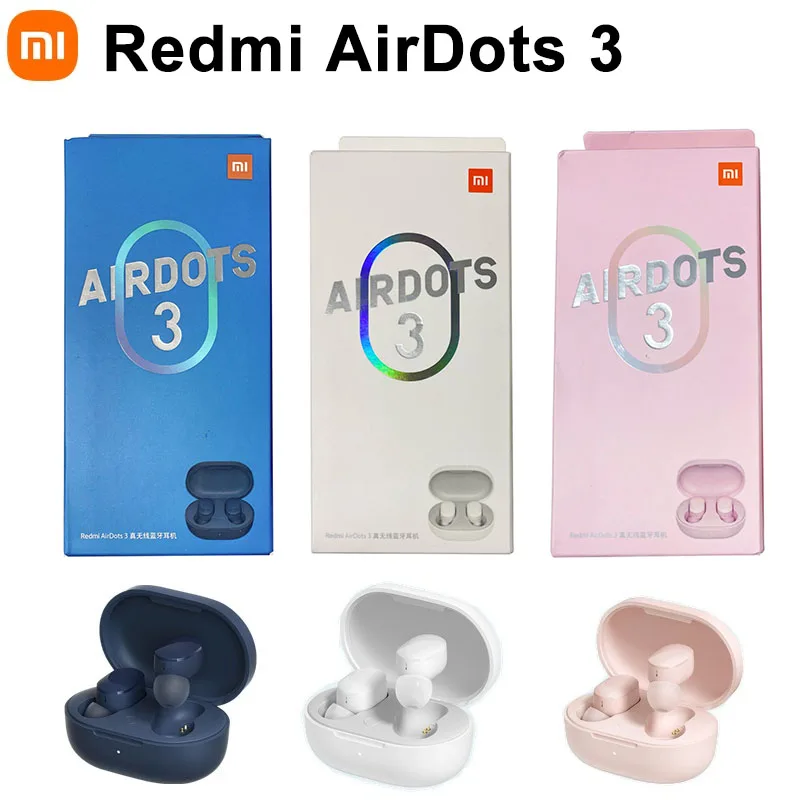 

Беспроводная гарнитура Xiaomi Redmi Airdots 3 Mi, Bluetooth 5,2, AptX, спортивные наушники с микрофоном