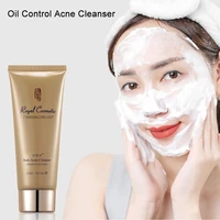 rungenyuan face cleaner oil control acne cleanser 120g cleans pores keratin moisturizing refreshing to give skin vitality