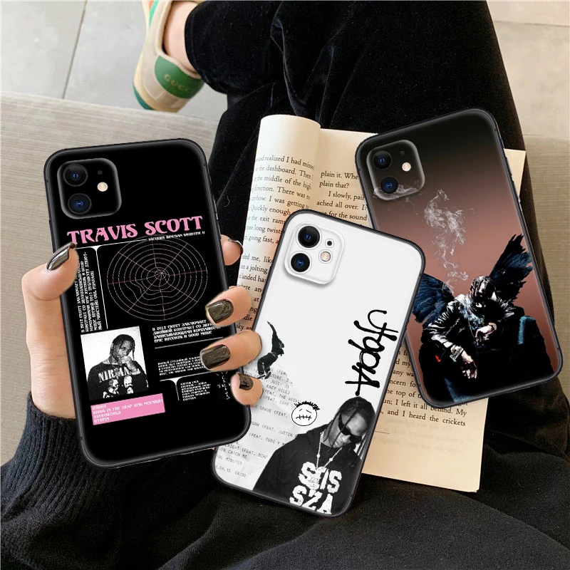 Мягкий силиконовый чехол для телефона ca J-jack tus travis scott iPhone 15 14 Plus 13 12 11 X XS XR Pro Max 8 7