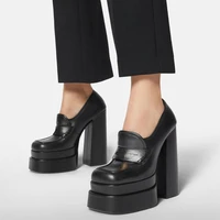 2022 famous designer new spring luxury ladies high heels sexy platform shoes high heels plus size elegant office ladies shoes