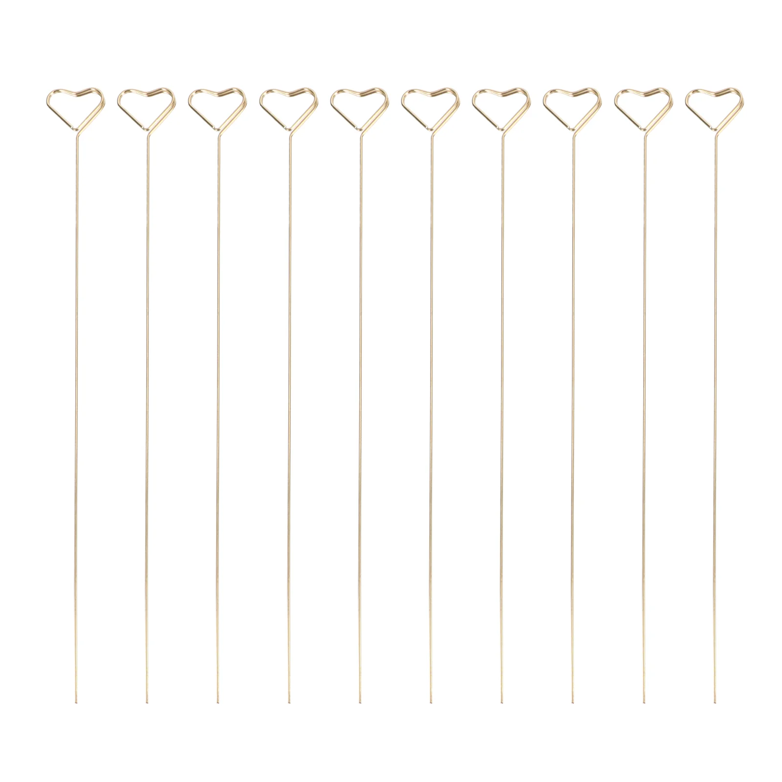 

10pcs Memo Holder Note Clips Picture Stand Mini Paper Clips for Valentine's Day