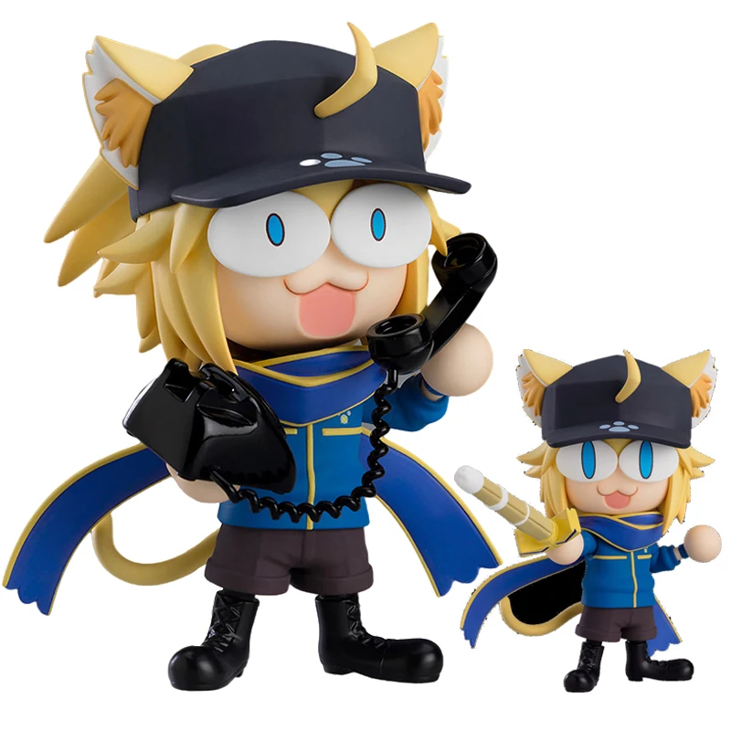 

Привлекательная улыбка груц 1700, таинственный Кот, кошка X NENDOROID Fate/большой карнавал, Аниме фигурки, коллекционные экшн-игрушки, подарки