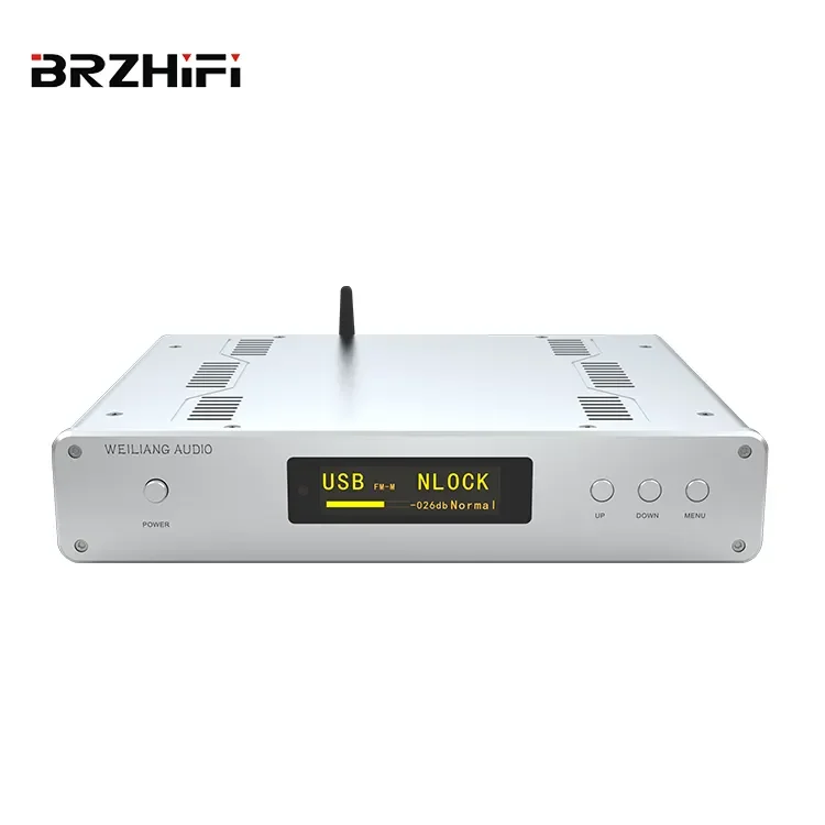 BRZHIFI домашняя музыкальная система Hi-Fi DC300-2 двухъядерный декодер ES9038pro BT 5 0 пульт