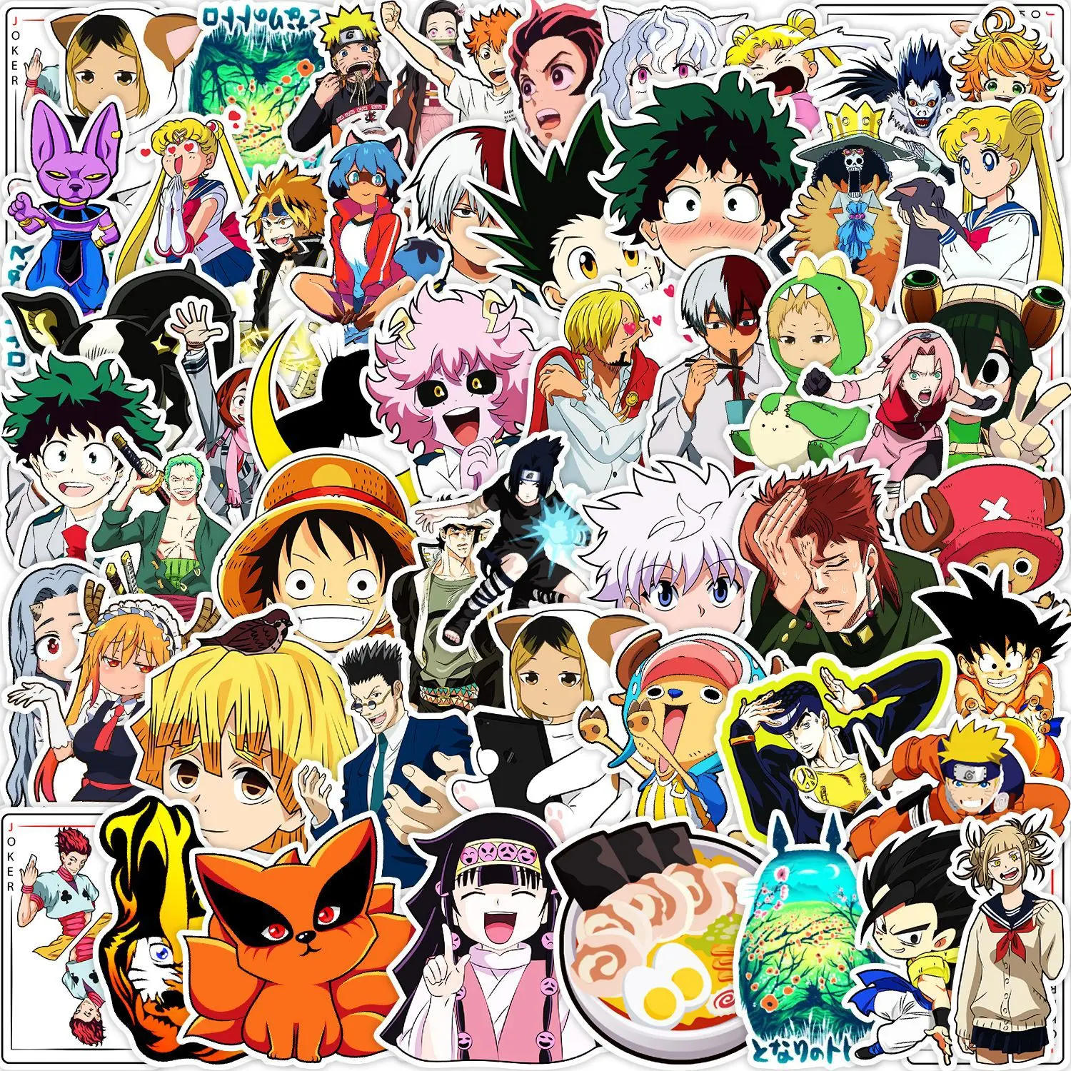 

10/50Pcs Japanese Manga Collection Series Graffiti Stickers Desktop Bedroom Room Decoration Stickers