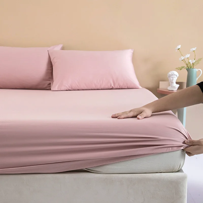 Австралийская хлопковая атласная простыня 00 однотонное защитное покрывало Simmons