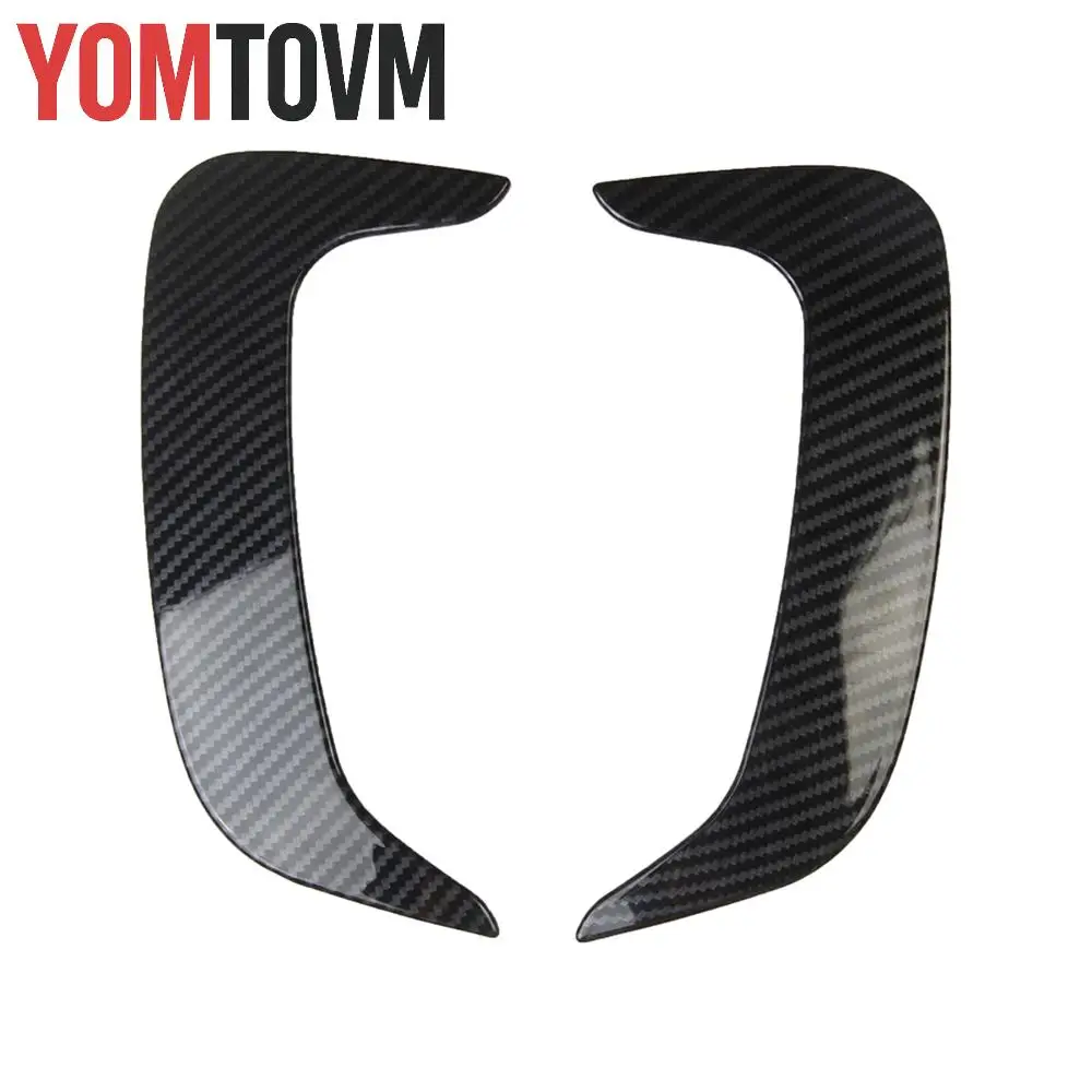 

ABS 2- шт. задний бампер, боковой плавник, накладка на вентиляционное отверстие для Dodge Charger 2016-2021