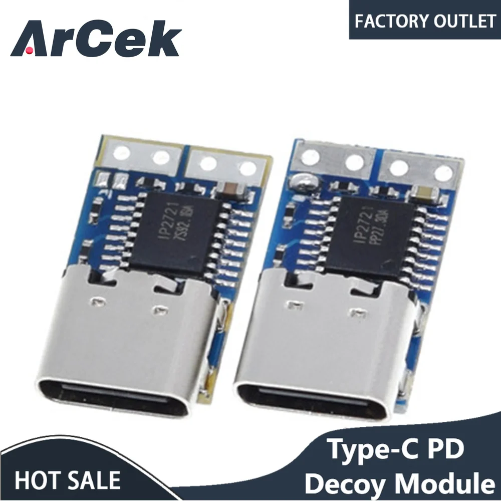 

Тип-C PD приманка модуль PD2.0 PD3.0 к DC Триггеру Удлинительный кабель QC4 зарядное устройство 9 в 12 В 15 в 20 в Быстрая зарядка печатная плата