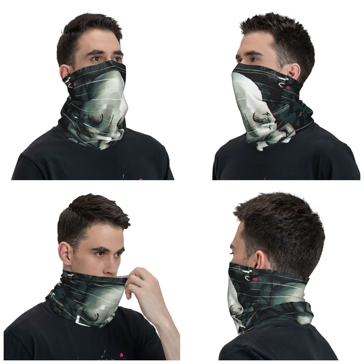 Бандана Slenderman обогреватель шеи для мужчин и женщин зимний походный лыжный шарф