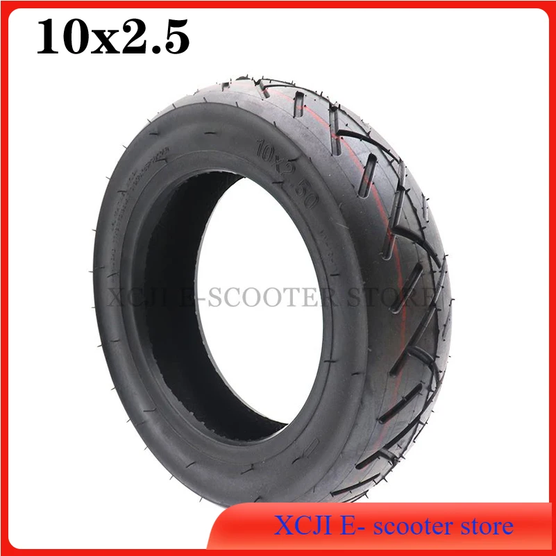 

10x2.5 Outer Tire 10-inch Widened Non-slip Tyre with Strong Abrasion Resistance for Electric Scooter Balance Drive Bicycle