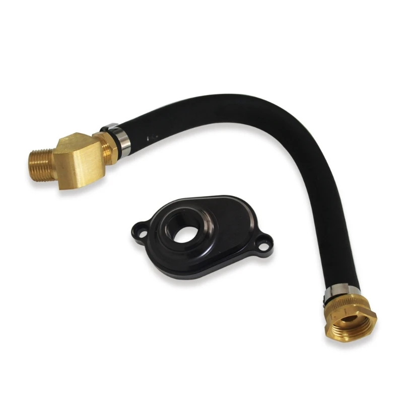 

124B Engine Oil Cooler Flush Kit for 6.0L Powerstroke F250-F550 03-07 Car