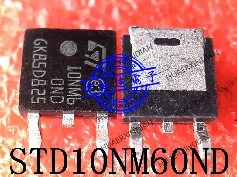 

Новинка оригинальный STD10NM60ND 10NM60ND 10NM6 0ND 600V 8A TO-252 в наличии