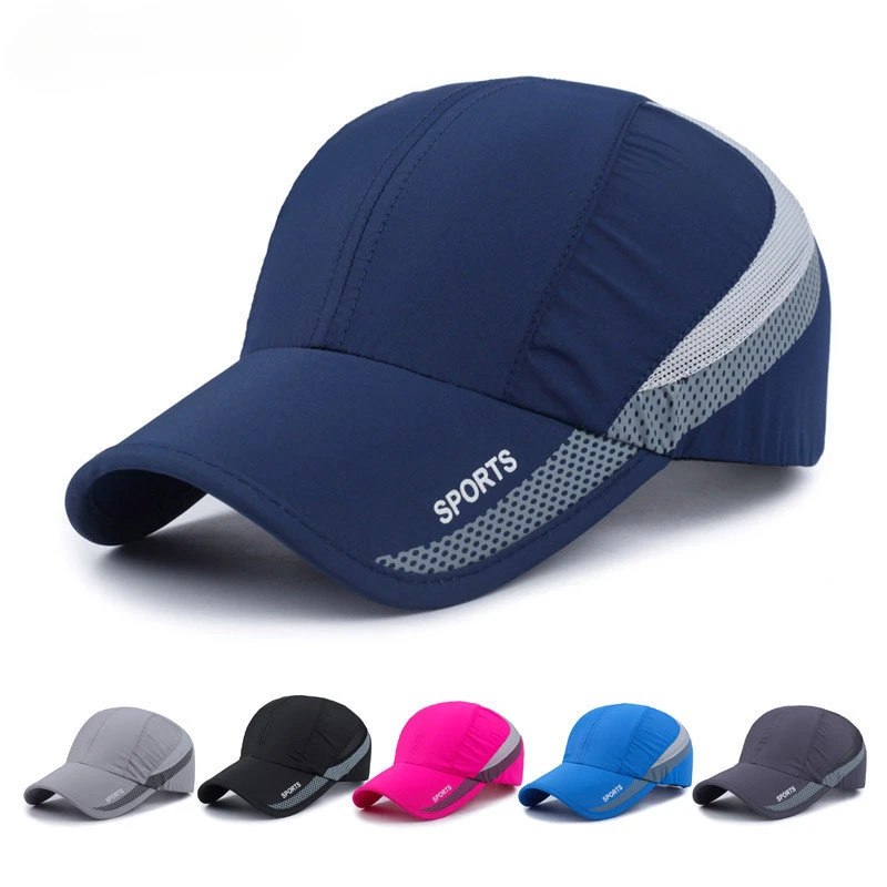 

NEW Men Women Outdoor Sport Baseball Mesh Hat Running Visor Quick-drying Cap Sun Protection Cute Cap Hats for Women Sport Bonnet