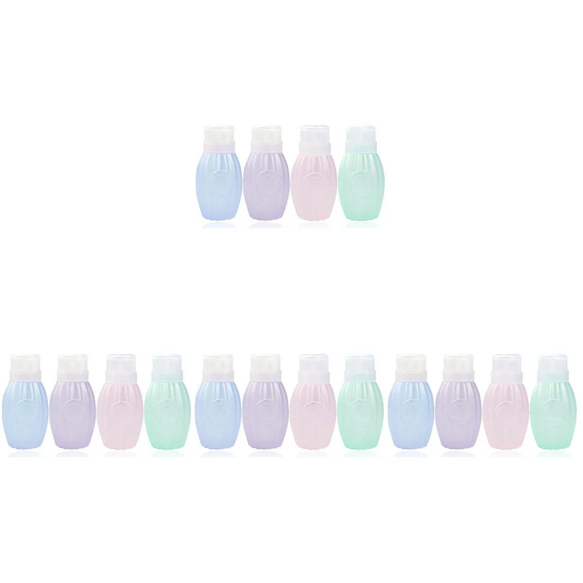 

16 Empty Dispensers for Remover Manicure Pump Bottles Pressing Bottles