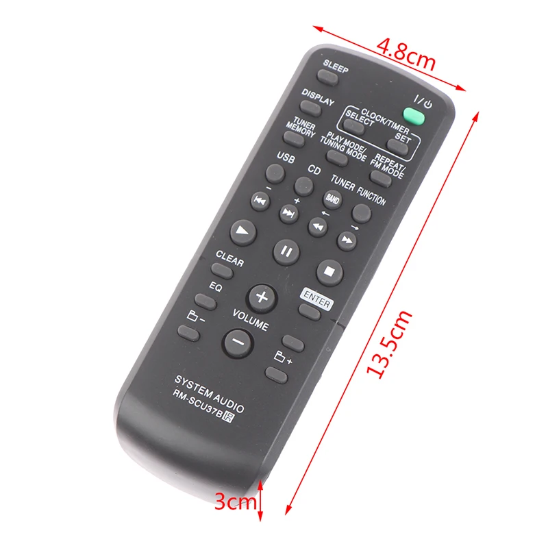 

Applicable To Sony Audio Remote Control Rm-scu37b Ss-sh2000 Cmt-bx3 Bx30r