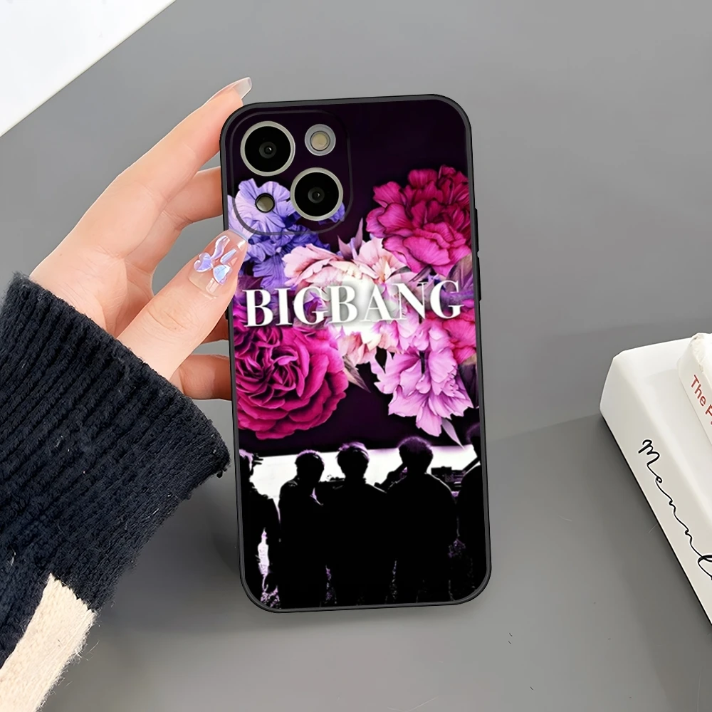 Чехол для телефона B-BIGBANGs Iphone 16 Plus 15 14 Pro Max 13 Mini 11 12 Xr X Xs 6 7 8 SE задняя крышка