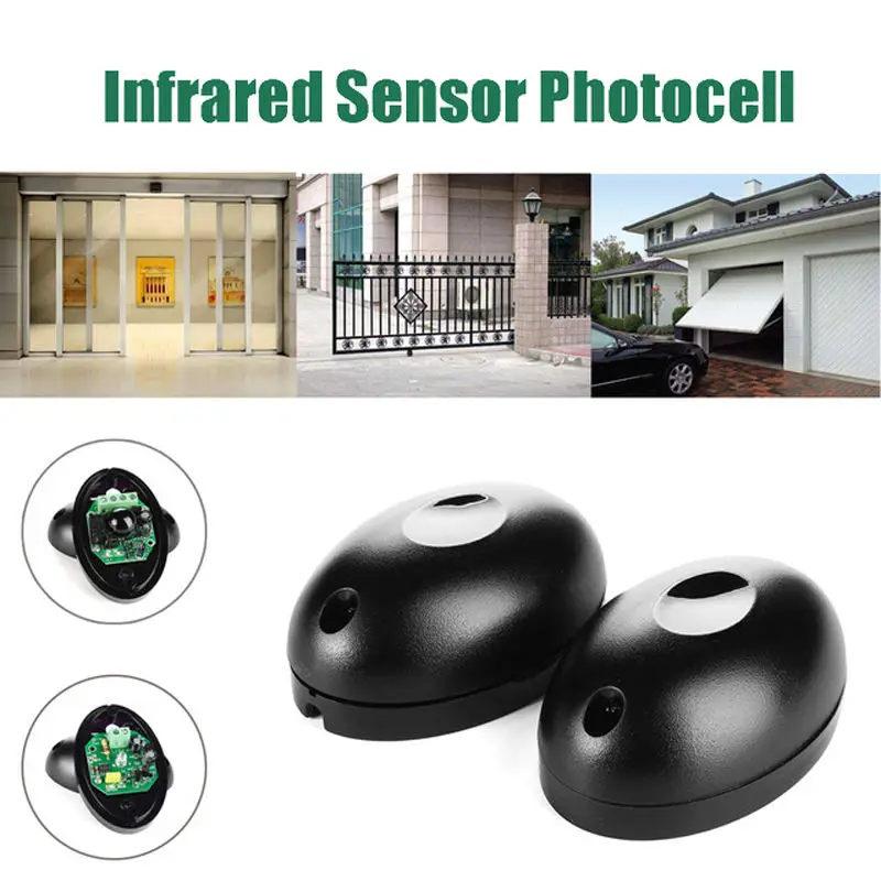 Gate Alarm Safe Infrared Detector Sensor 12-24V Waterproof Safety Photocell IR Sensor Automatic Barrier Relay Door Security Beam enlarge