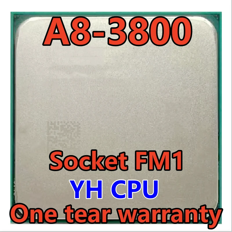 

A8 3800 A8-3800 2.4 GHz Used Quad-Core CPU Processor AD3800OJZ43GX Socket FM1