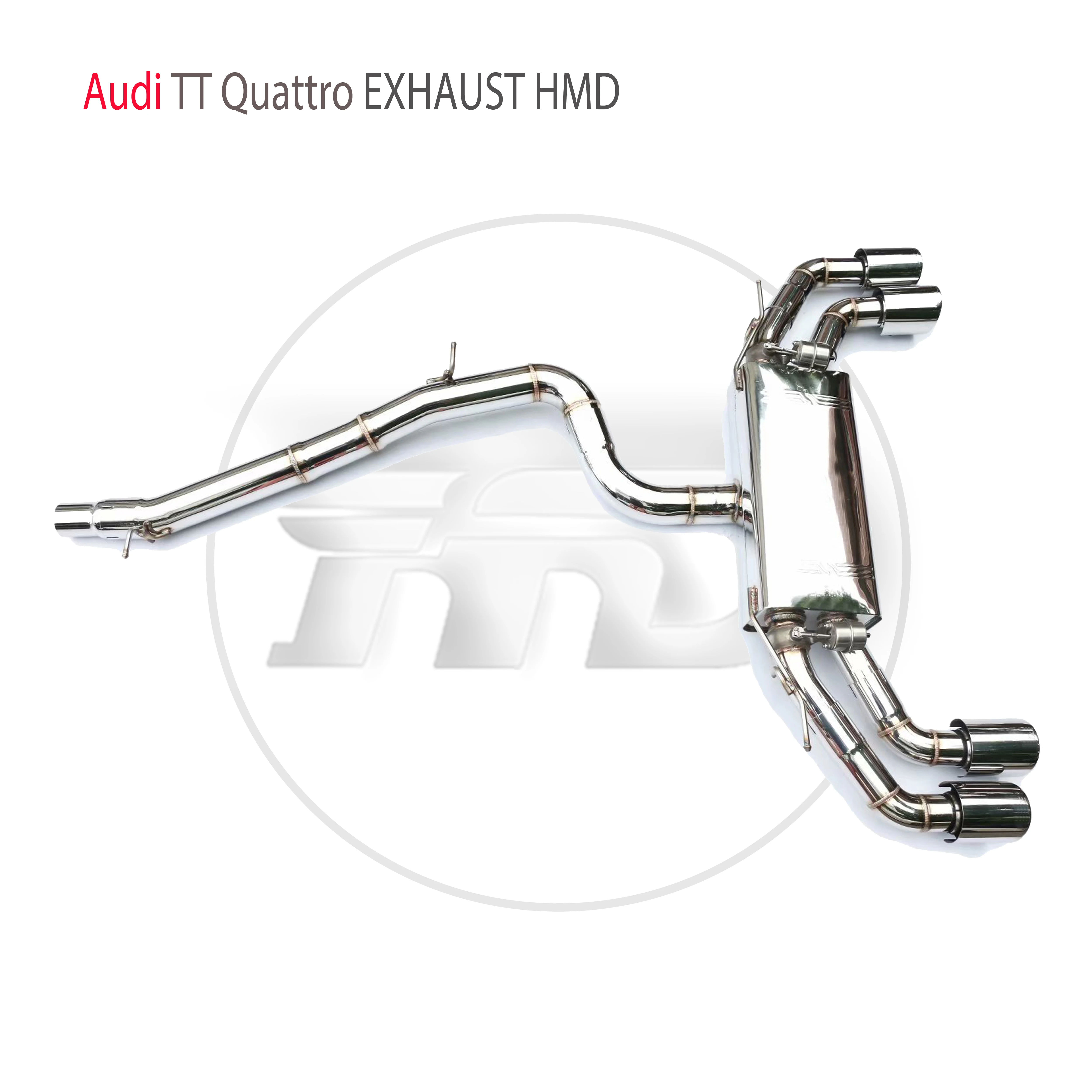 

HMD Stainless Steel Exhaust System Manifold Downpipe Is Suitable For Audi TT Quattro Auto Modification Valve Car Accessories