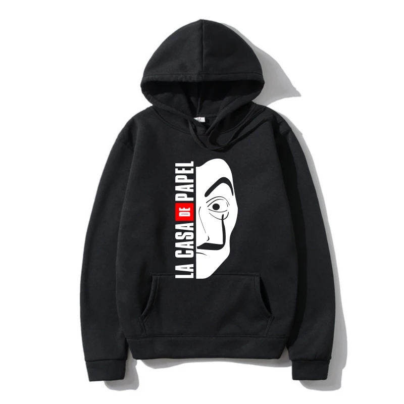 

Мужская толстовка с капюшоном LA CASA DE PAPEL, верхняя одежда